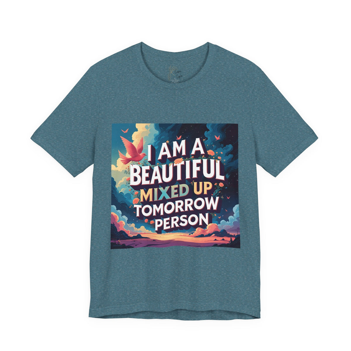Luxe Life Quote Tee - "Tomorrow Person" T-Shirt, Cute Gift, Casual Wear, Summer Outfit, statement Top
