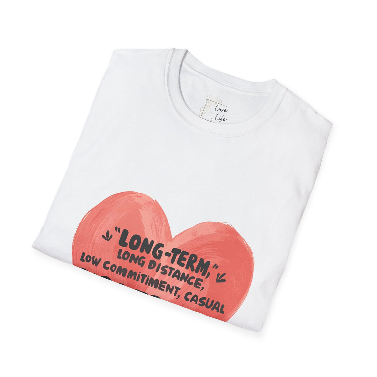“Halfway Single” Funny Commitment-Phobic T-Shirt