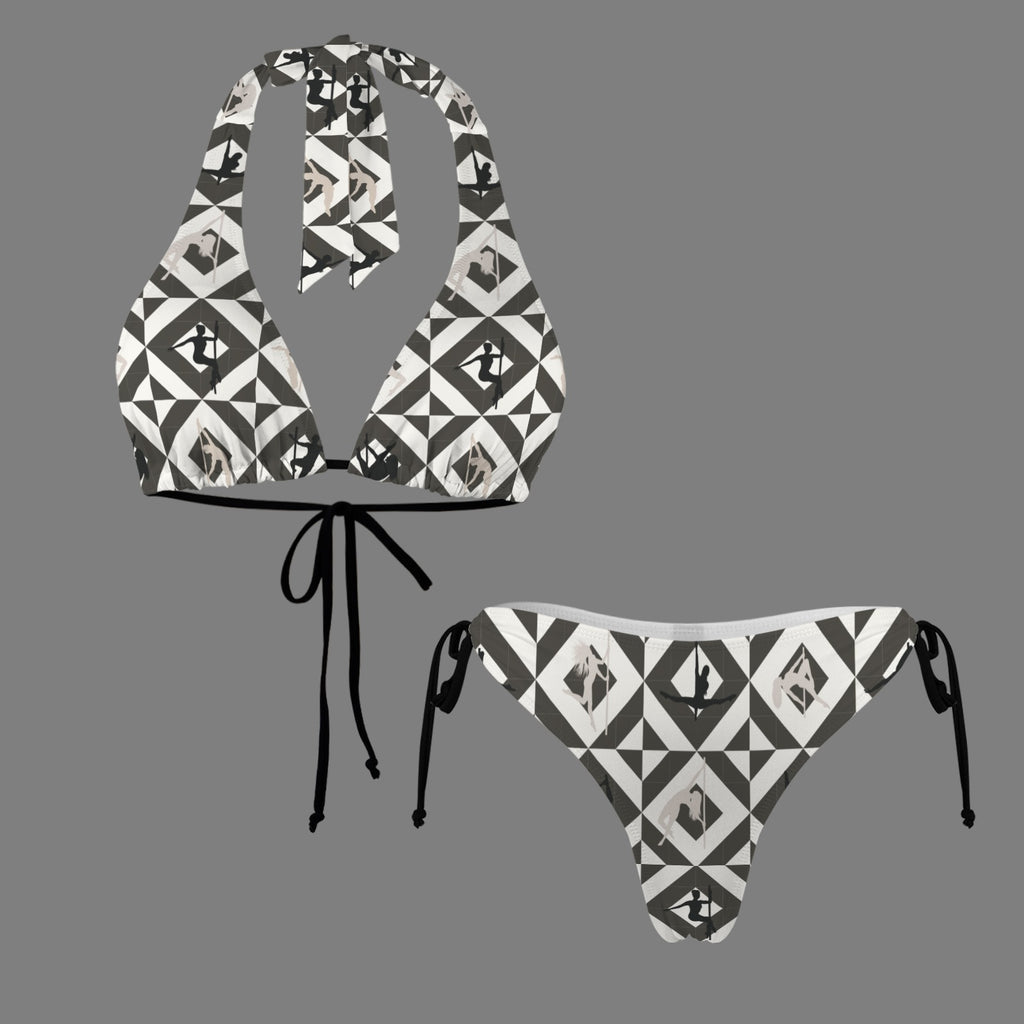 Graphic Pole Superstar Triangle Bikini