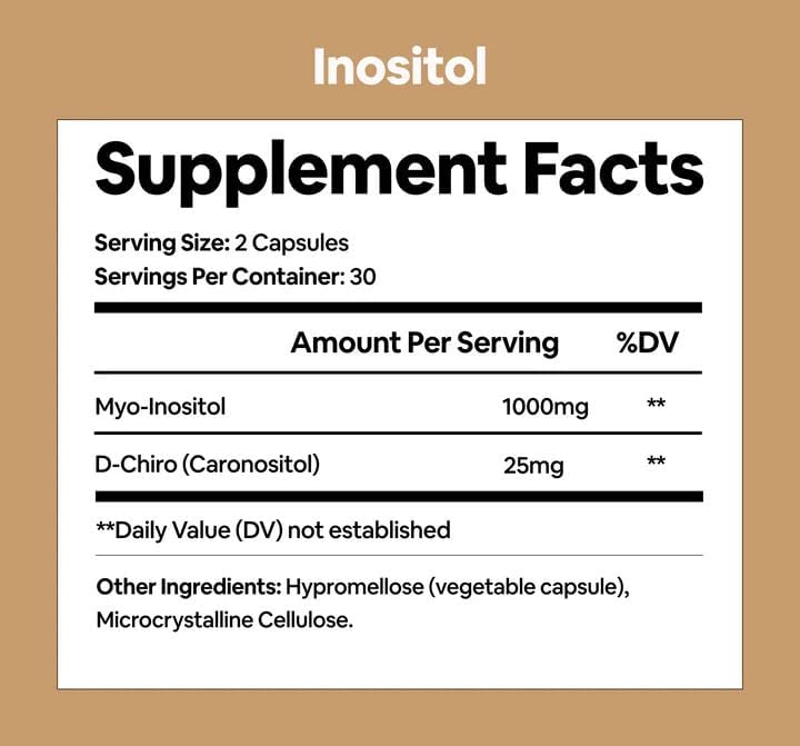 Black Girl Vitamins Inositol
