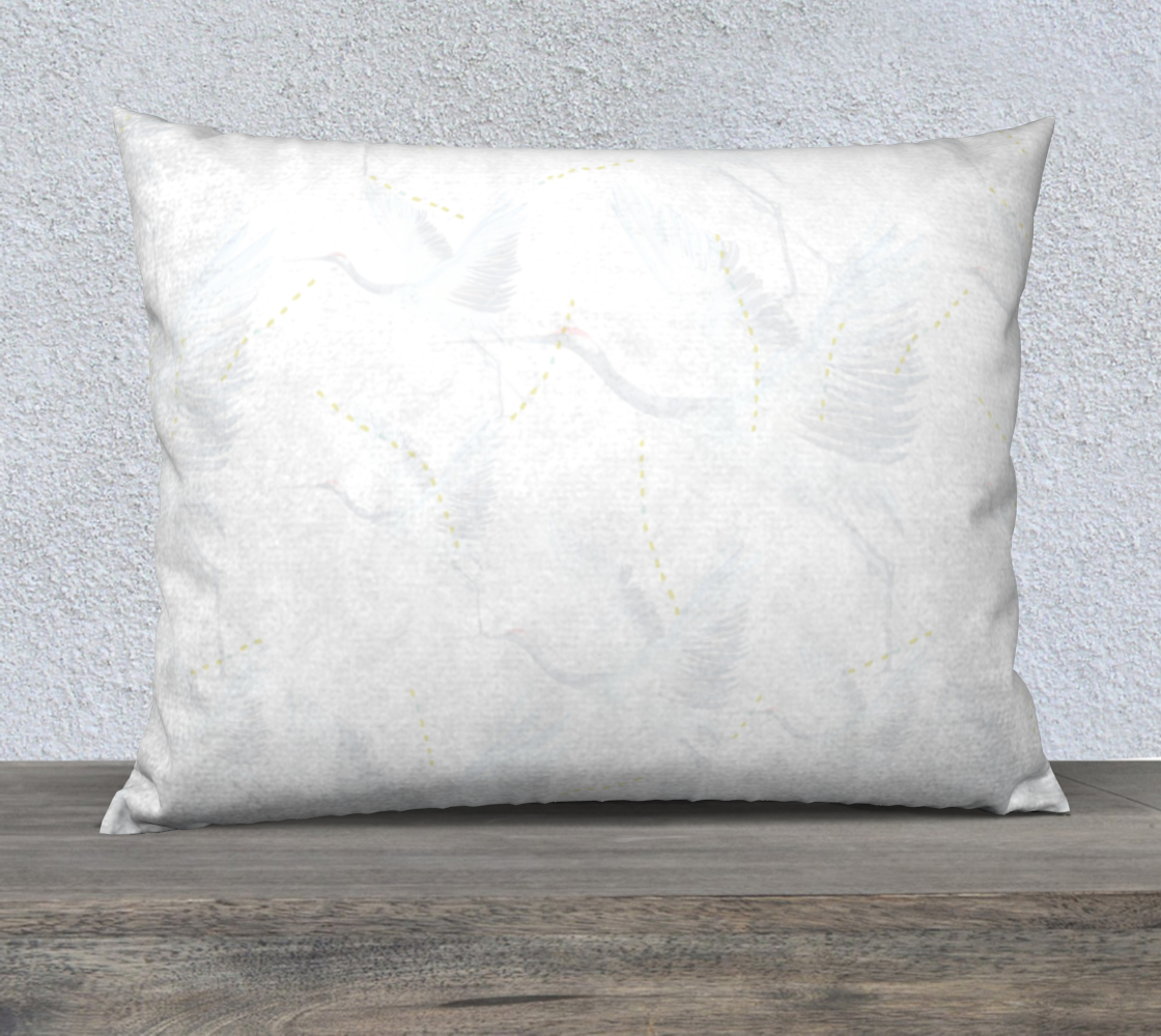 Birds in Flight Reversible Bedding Pillow