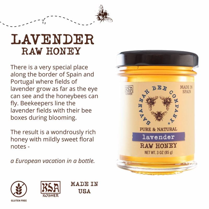 Savannah Bee Company Honey - Pure, Natural, Raw Honey