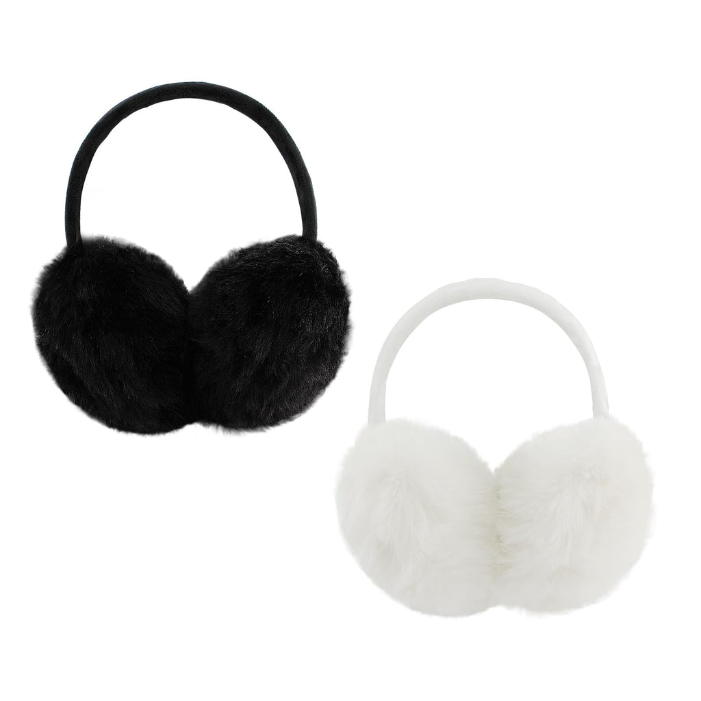 POXIMI Women Winter Earmuffs Girl Ski Adjustable Ear Covers for Cute Bow Ear Warmer Outdoor Earmuff Fleece Lining
