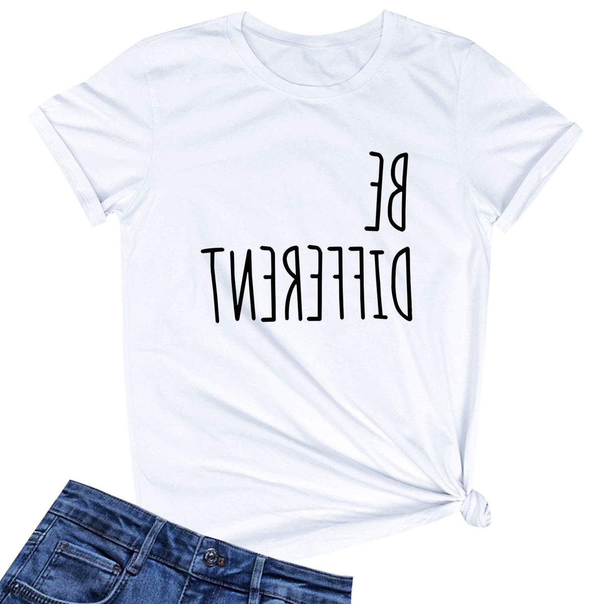 LOOKFACE Women's Cute T Shirt Junior Tops Teen Girls Graphic Tees