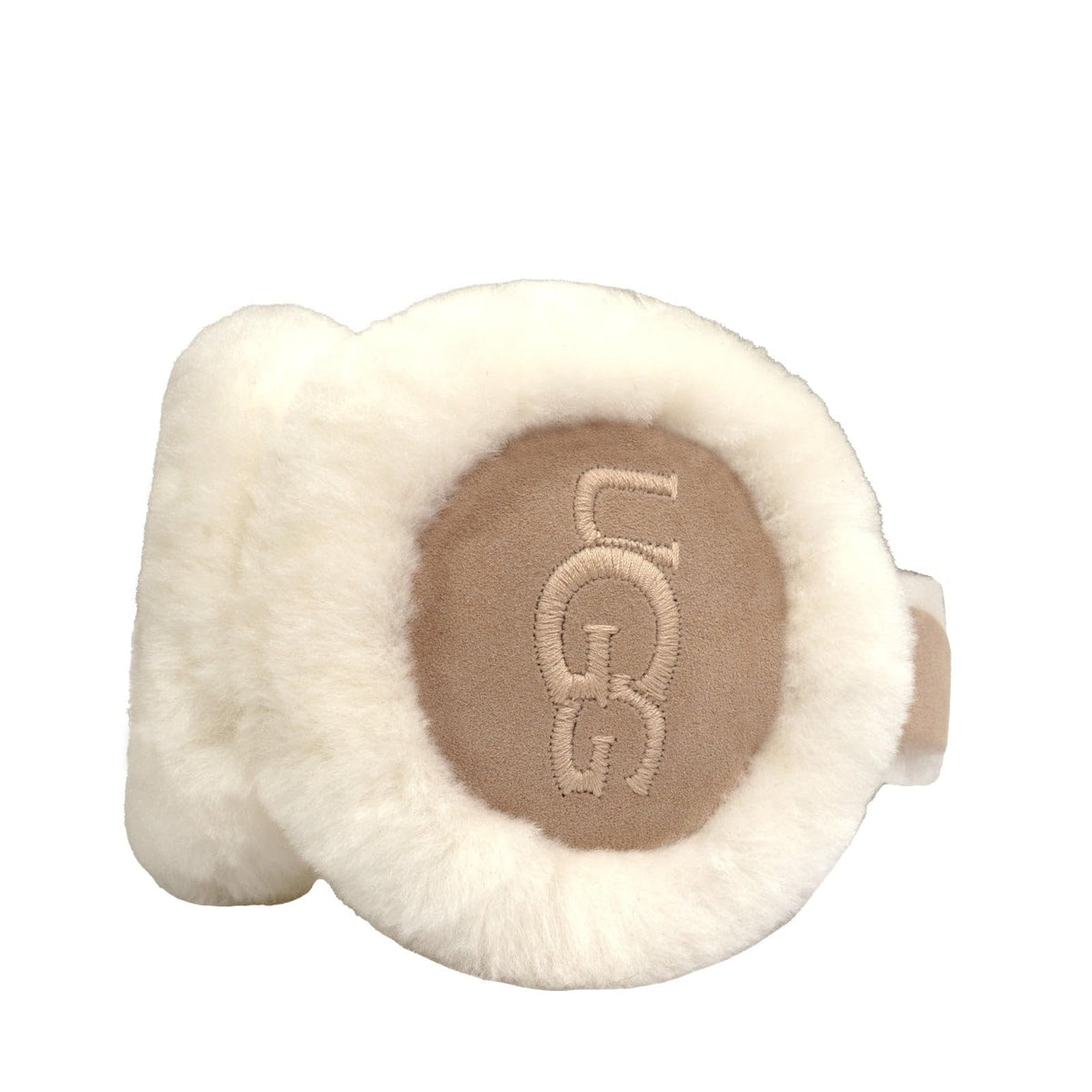 UGG womens Water Resistant Sheepskin Earmuffs With Embroidered Logo