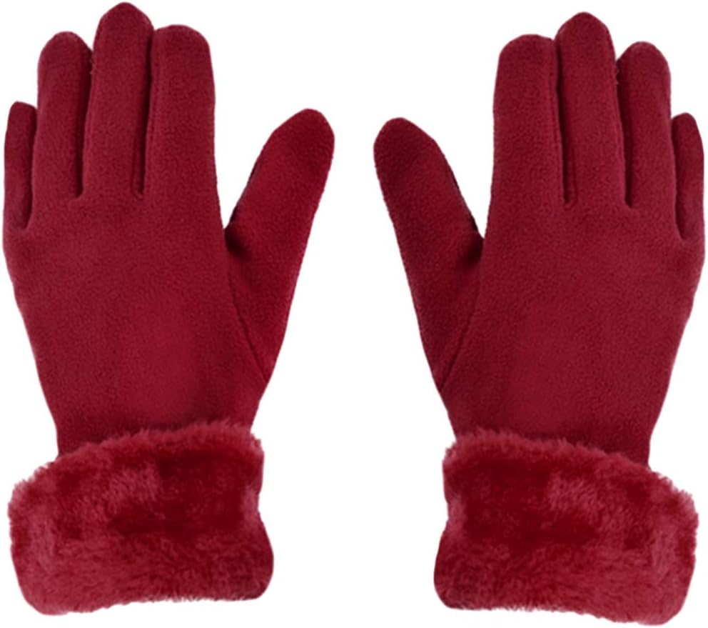 boxed-gifts Women's Warm Fleece Winter - Women's Hat and Glove Set + Hats Gloves Scarves for Women