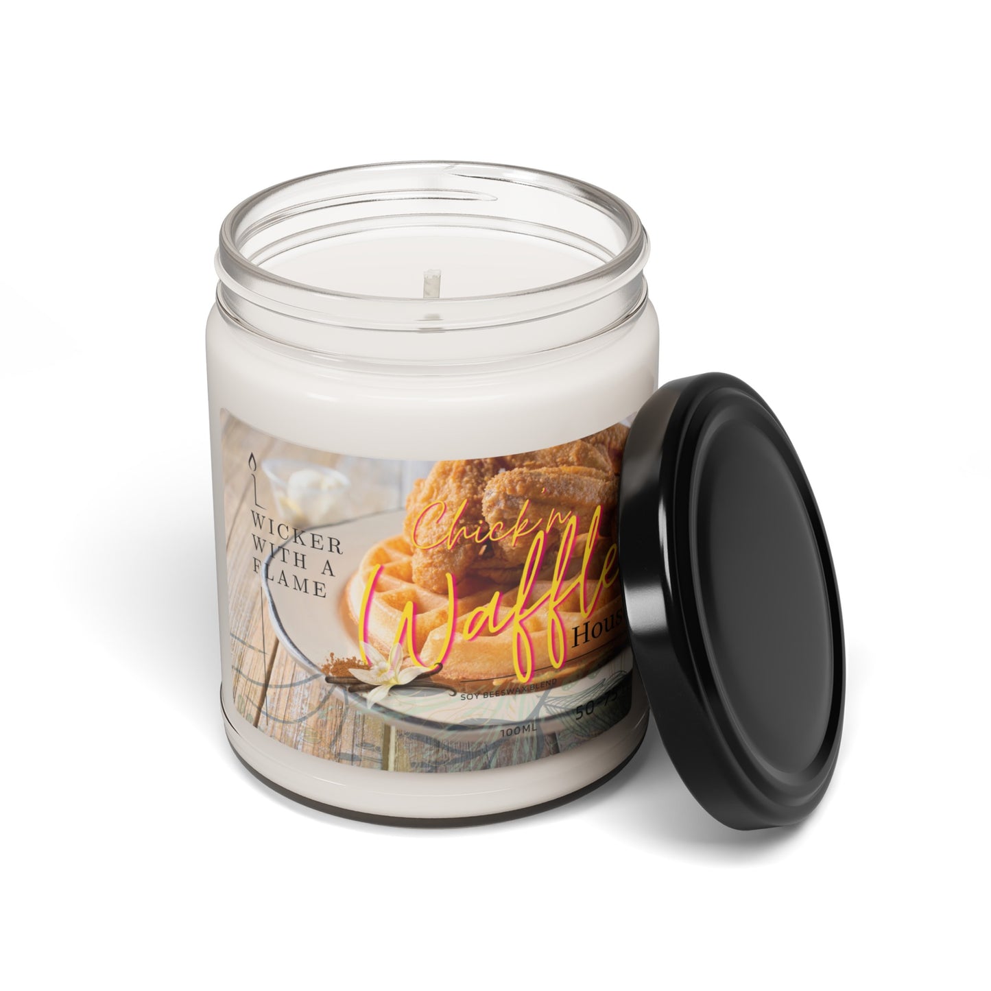 Chick'n & Waffle House Scented Soy Candle