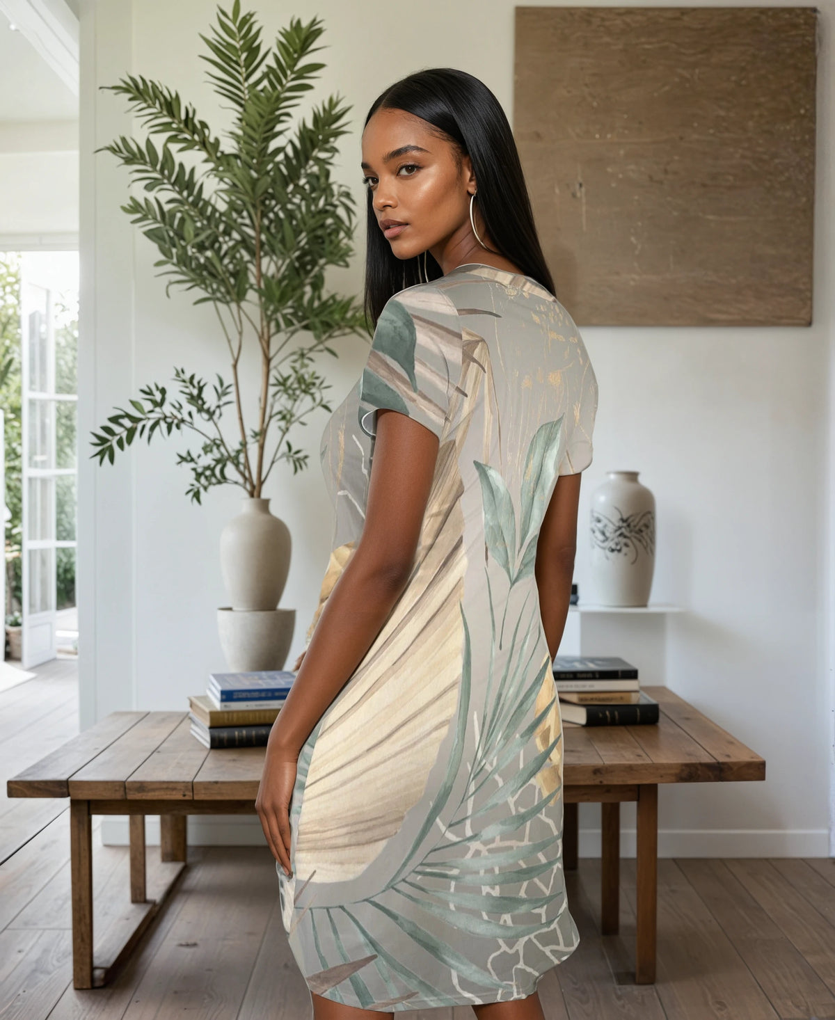 Luxe Goddess Tie Dress