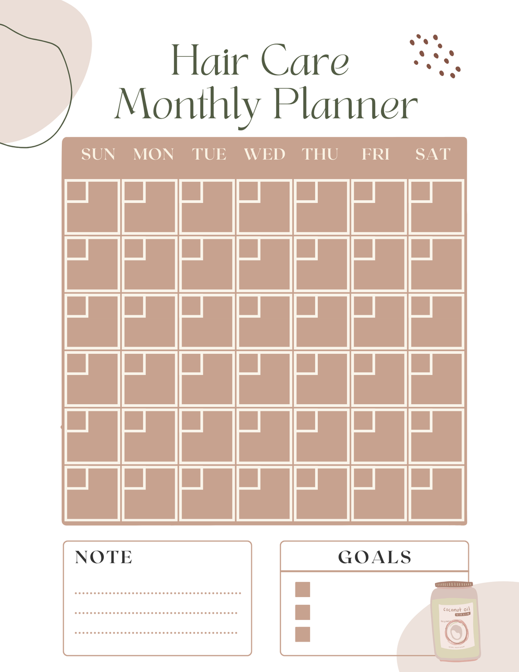 Hair Journey Journal