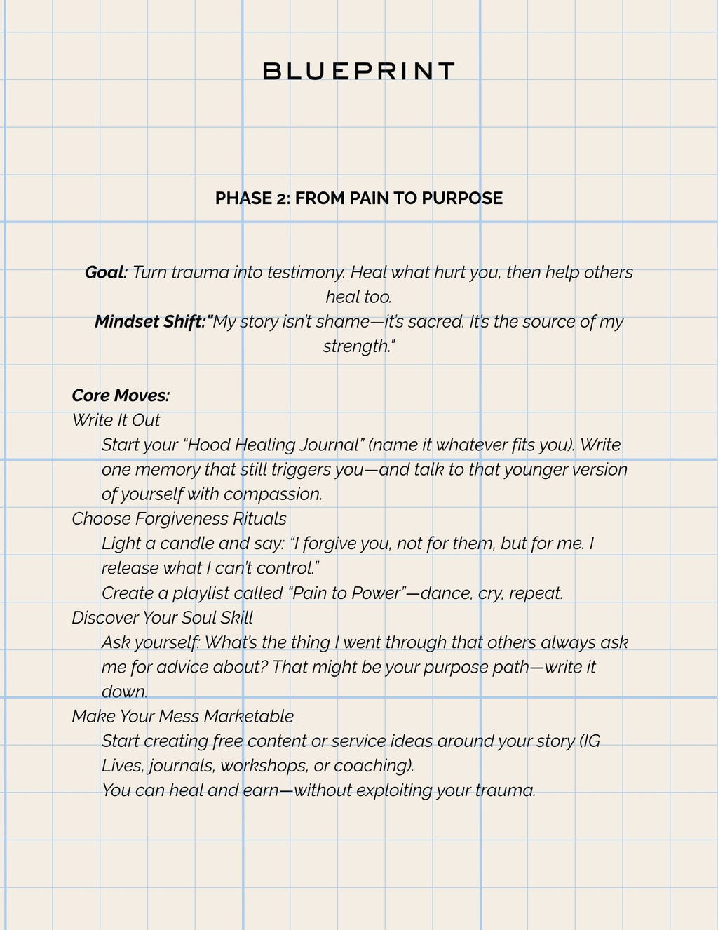 Grow up to Glow Up Guide and Planner