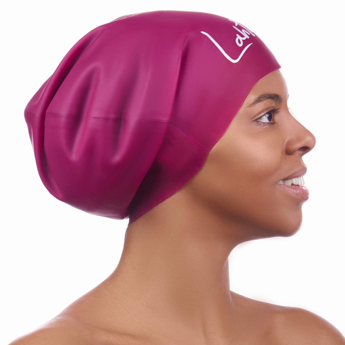 Large Swim Cap for Long Hair - Waterproof Durable Silicone Swimming Cap for Braids, Dreadlocks, Weaves, Afros, Curls – Swim Caps for Women & Men – Anti-Leak Seal for Pool, Beach, Laps & Water Workouts