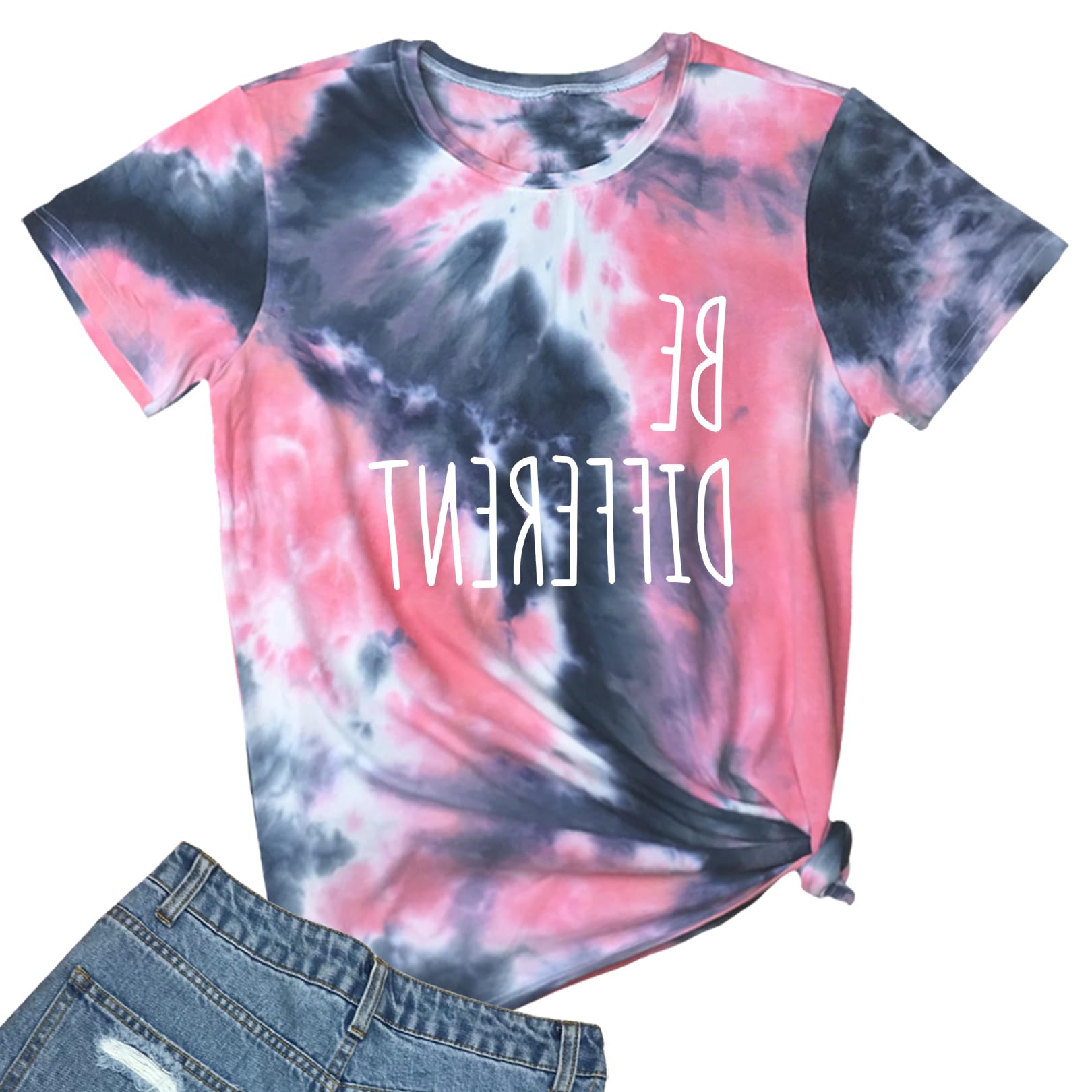 LOOKFACE Women's Cute T Shirt Junior Tops Teen Girls Graphic Tees