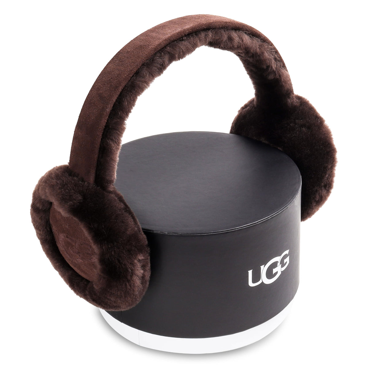 UGG womens Water Resistant Sheepskin Earmuffs With Embroidered Logo