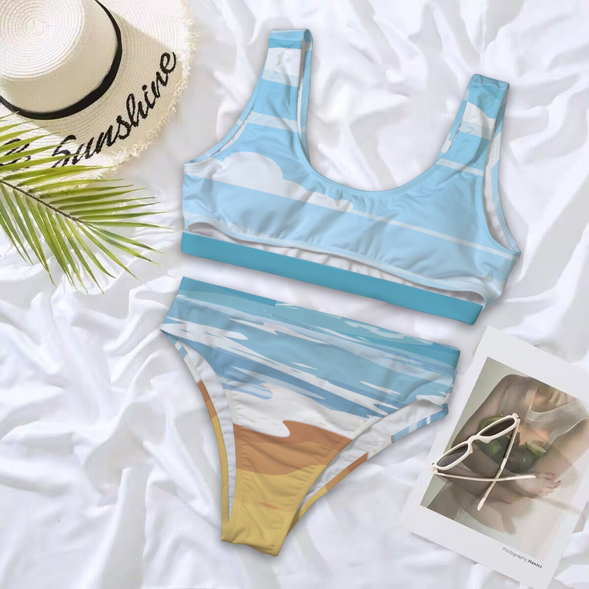 I am That Beach Sports High Cut Cutout Bikini
