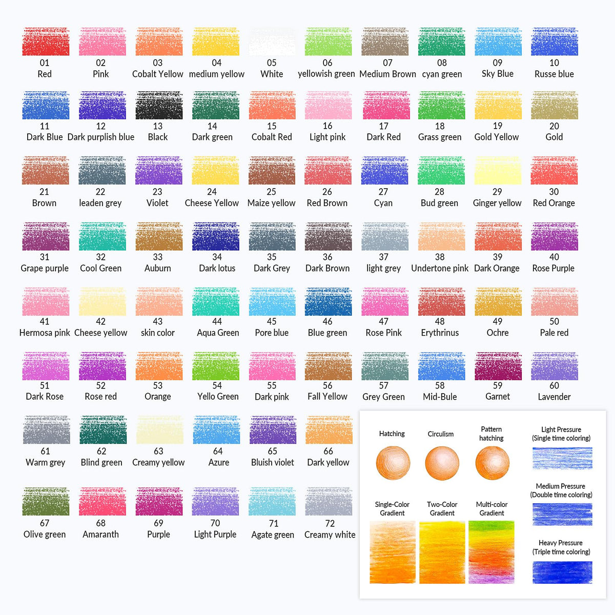 24 Colored Pencils for Adult Coloring Books,Soft Core Coloring Pencil Set,Drawing Pencils for sketching & Painting,Art Pencil & Art Supplies for Adults and Teens,Oil-Based with Sharpener