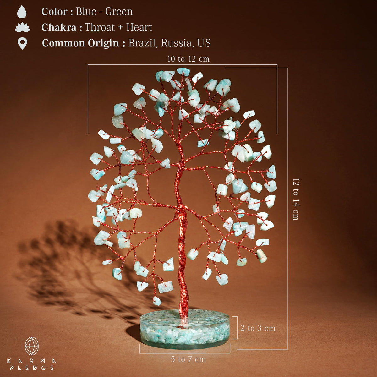 Rose Quartz Crystal Trees for Home Decor, Office Desk Decoration, Chakra Healing Crystals and Stone for Positive Energy, Money, Good Luck, Tree of Life Spiritual Birthday Gifts for Women and Mom