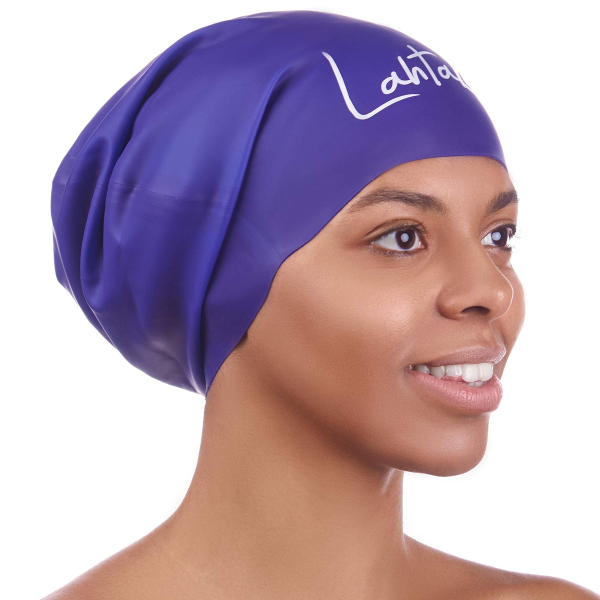 Large Swim Cap for Long Hair - Waterproof Durable Silicone Swimming Cap for Braids, Dreadlocks, Weaves, Afros, Curls – Swim Caps for Women & Men – Anti-Leak Seal for Pool, Beach, Laps & Water Workouts