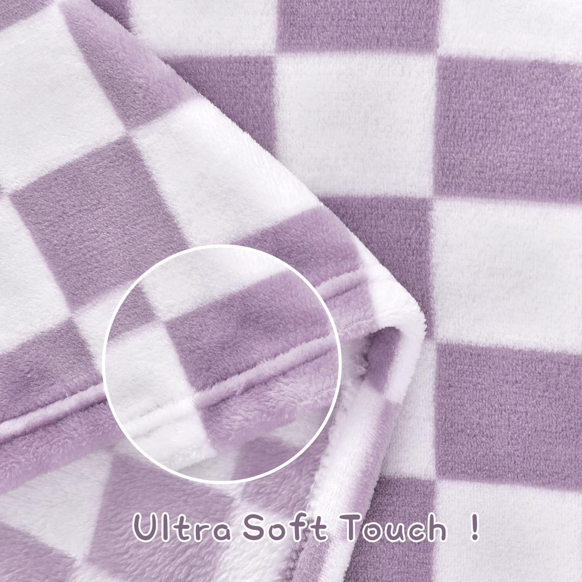 Yurhap Checkered Baby Blanket Fleece Baby Blankets Neutral for Boys Girls, Super Soft Warm Lightweight Infant Toddler Newborn Receiving Blankets for Crib Stroller, 30''x40'', Khaki