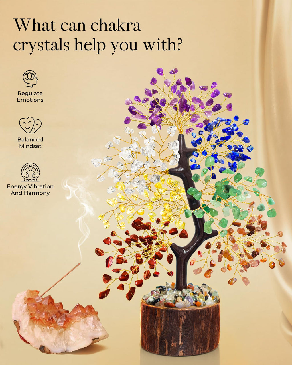Healing Crystals Set, 28 Pcs Crystals and Healing Stones 7 Chakra Kits Obsidian Real Spiritual Protection Natural Reiki Energy Meditation Crystals for Beginners Wooden Box, Crystal Gifts for Women