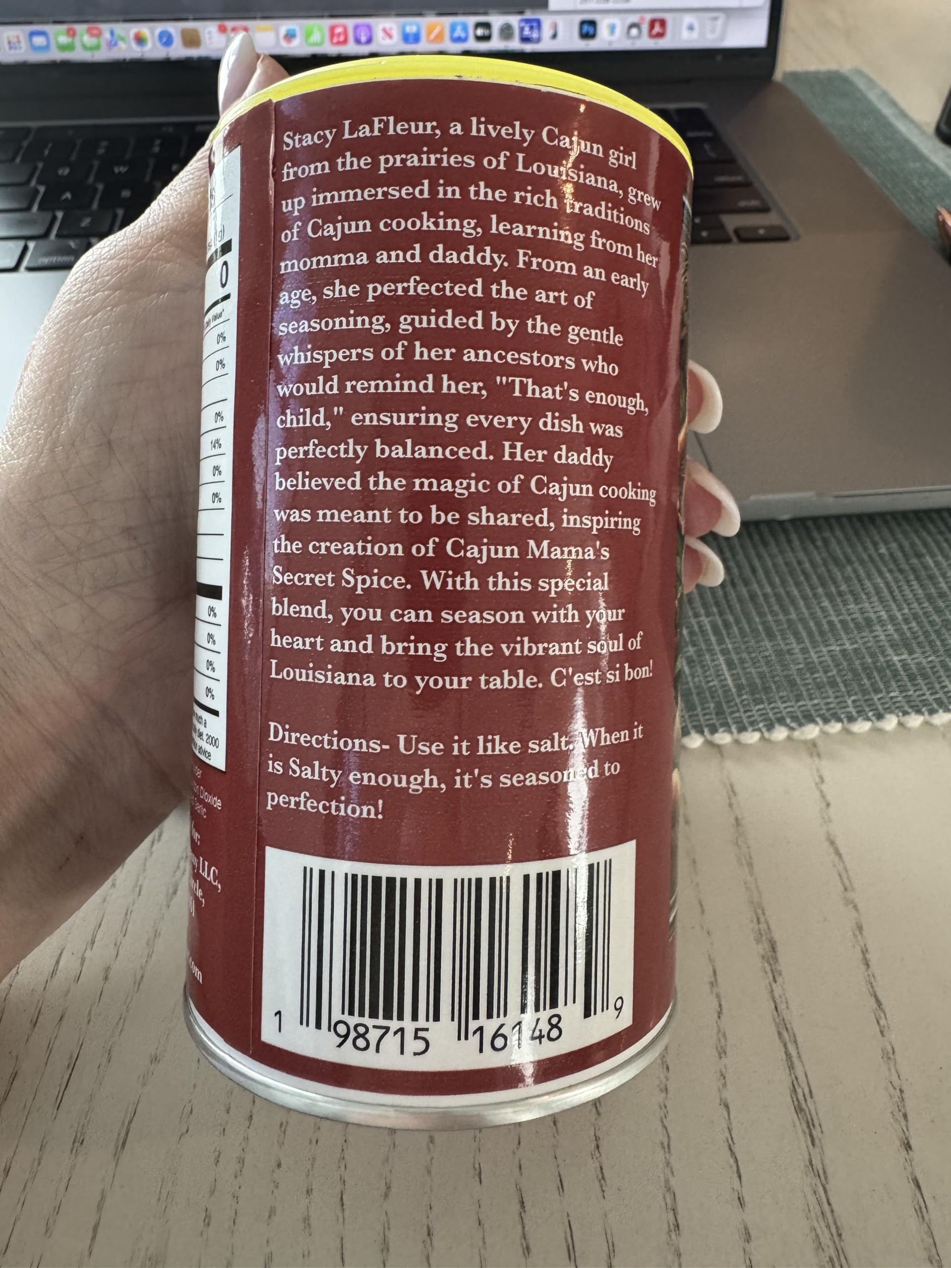 Momma LaFleur's Secret Cajun Spice Blend