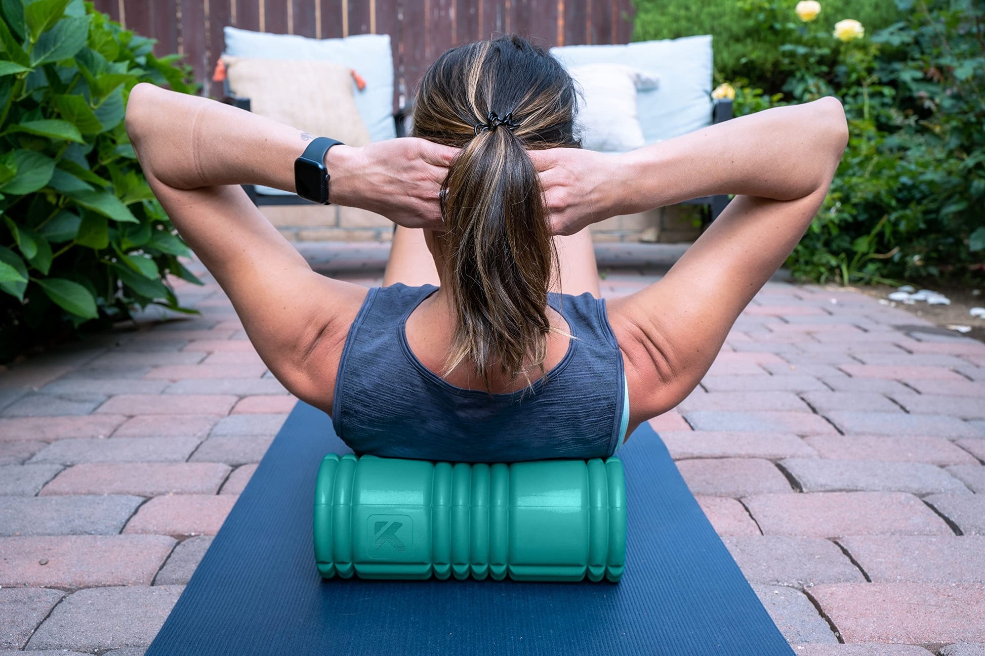 TriggerPoint Grid 1.0 Foam Roller - 13" Multi-Density Massage Roller for Deep Tissue & Muscle Recovery - Relieves Tight, Sore Muscles & Kinks, Improves Mobility & Circulation - Targets Key Body Parts
