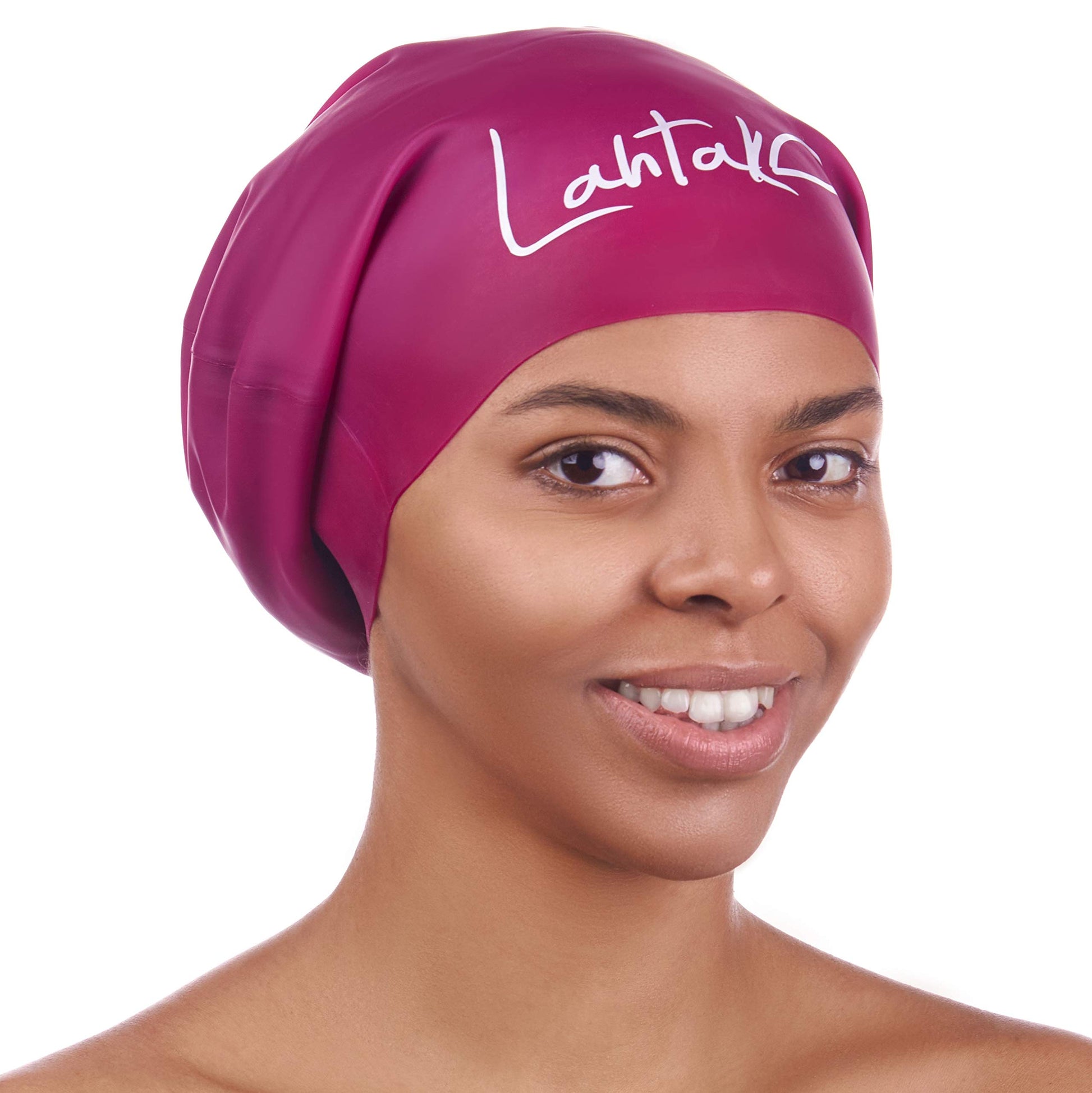 Large Swim Cap for Long Hair - Waterproof Durable Silicone Swimming Cap for Braids, Dreadlocks, Weaves, Afros, Curls – Swim Caps for Women & Men – Anti-Leak Seal for Pool, Beach, Laps & Water Workouts