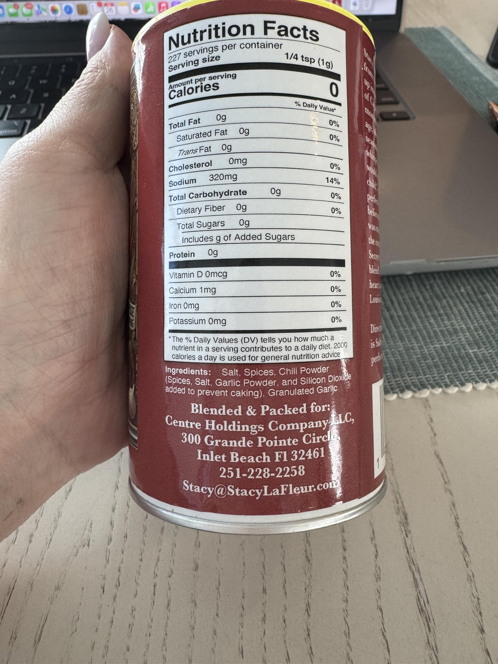 Momma LaFleur's Secret Cajun Spice Blend