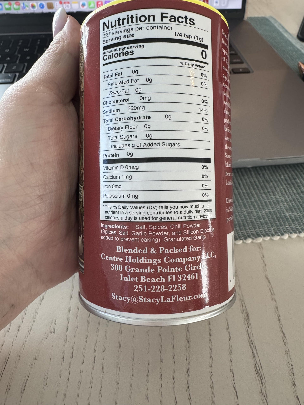 Momma LaFleur's Secret Cajun Spice Blend