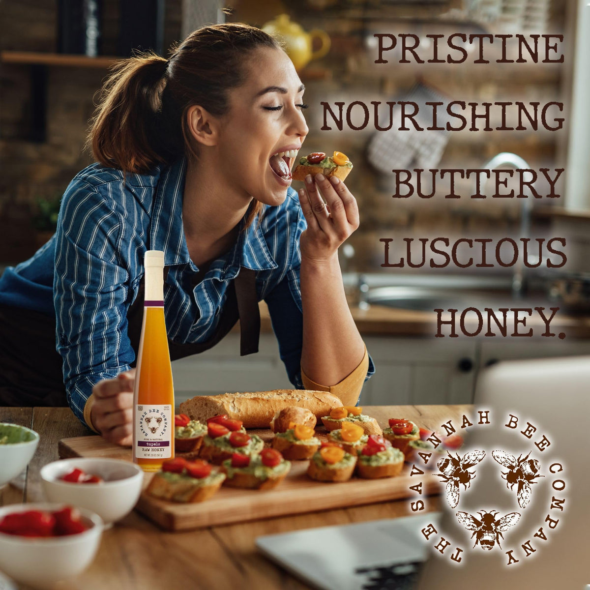 Savannah Bee Company Honey - Pure, Natural, Raw Honey