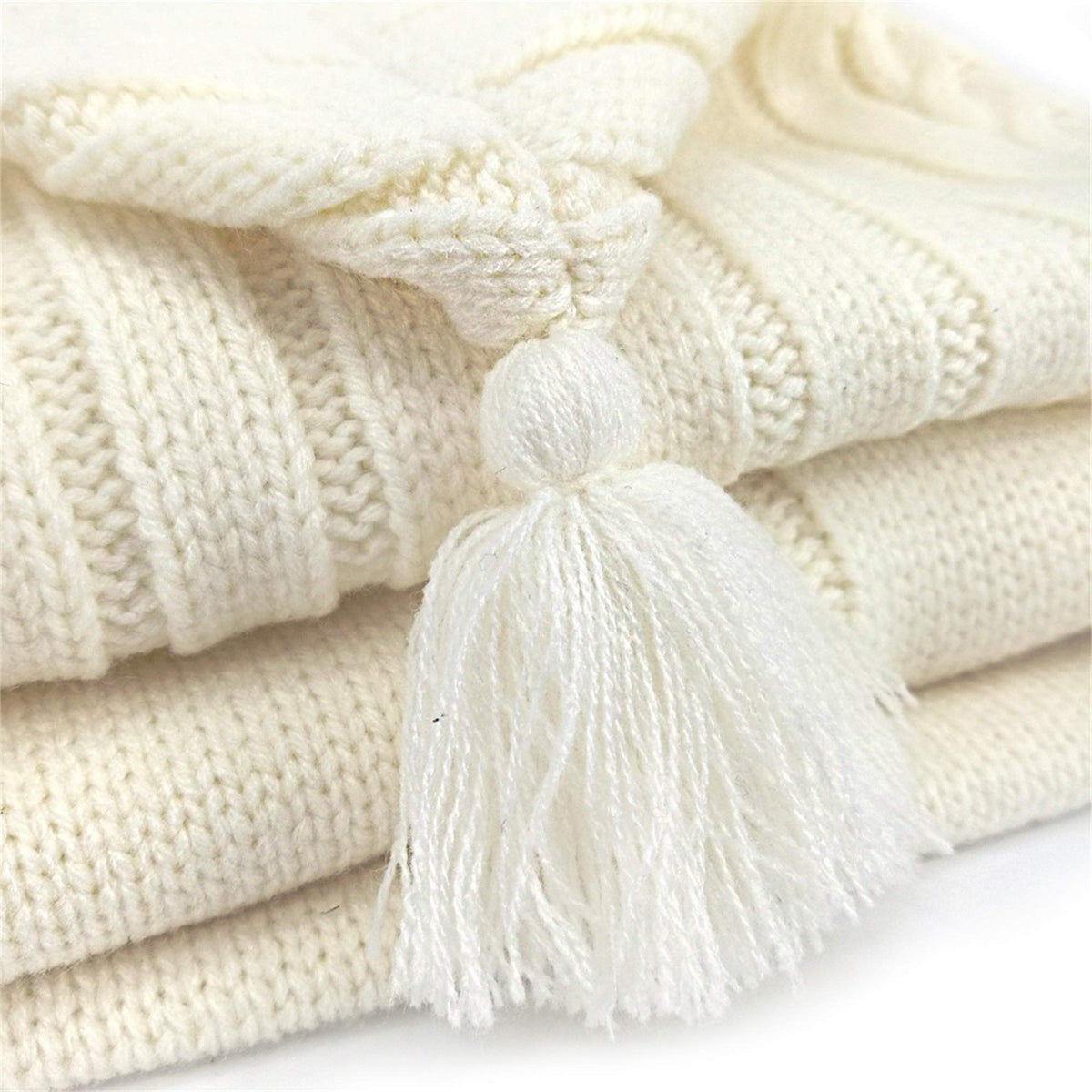 XMWEALTHY Newborn Baby Wrap Swaddle Blanket Knit Sleeping Bag Sleep Sack Stroller Wrap for Baby(Beige) (0-6 Month)