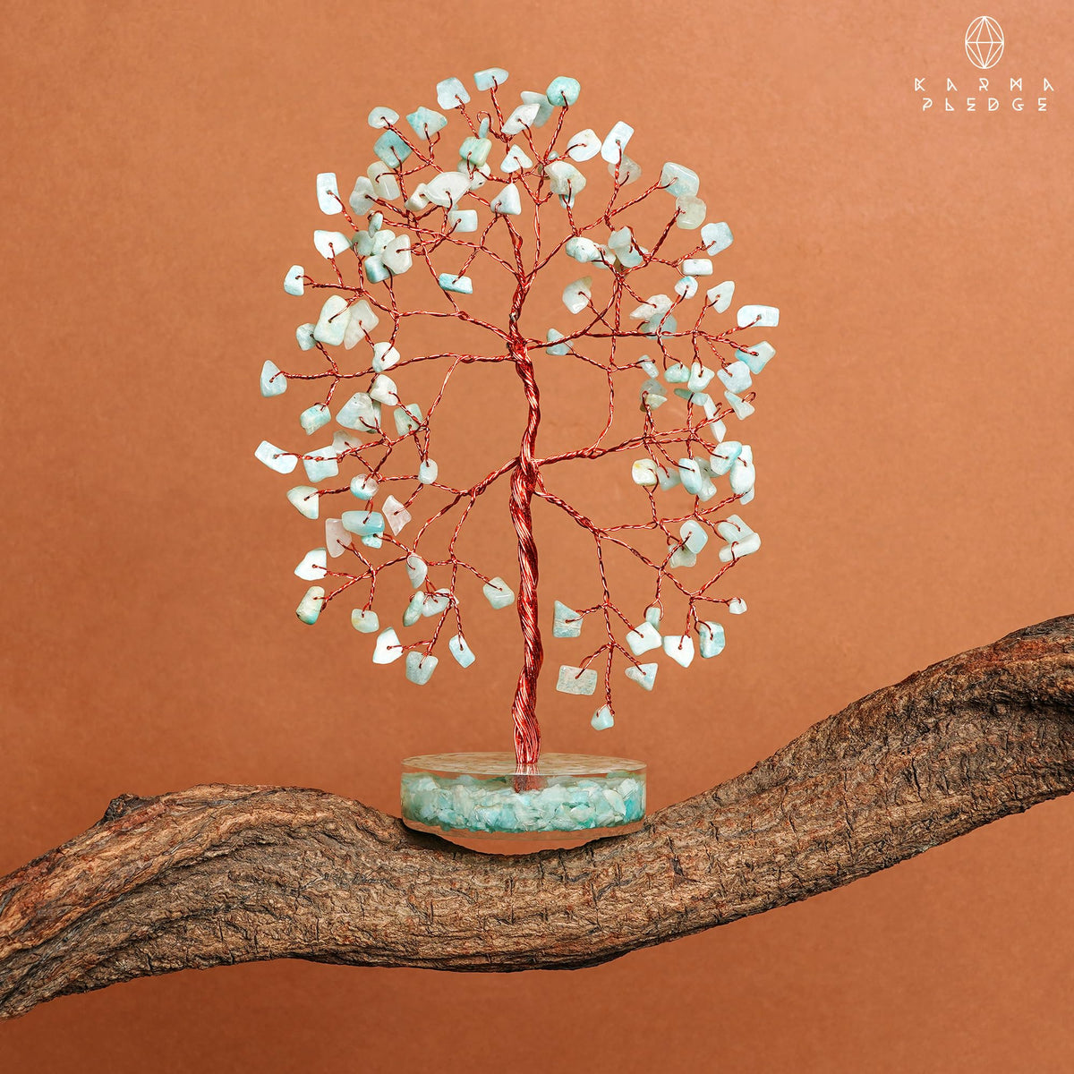 Rose Quartz Crystal Trees for Home Decor, Office Desk Decoration, Chakra Healing Crystals and Stone for Positive Energy, Money, Good Luck, Tree of Life Spiritual Birthday Gifts for Women and Mom
