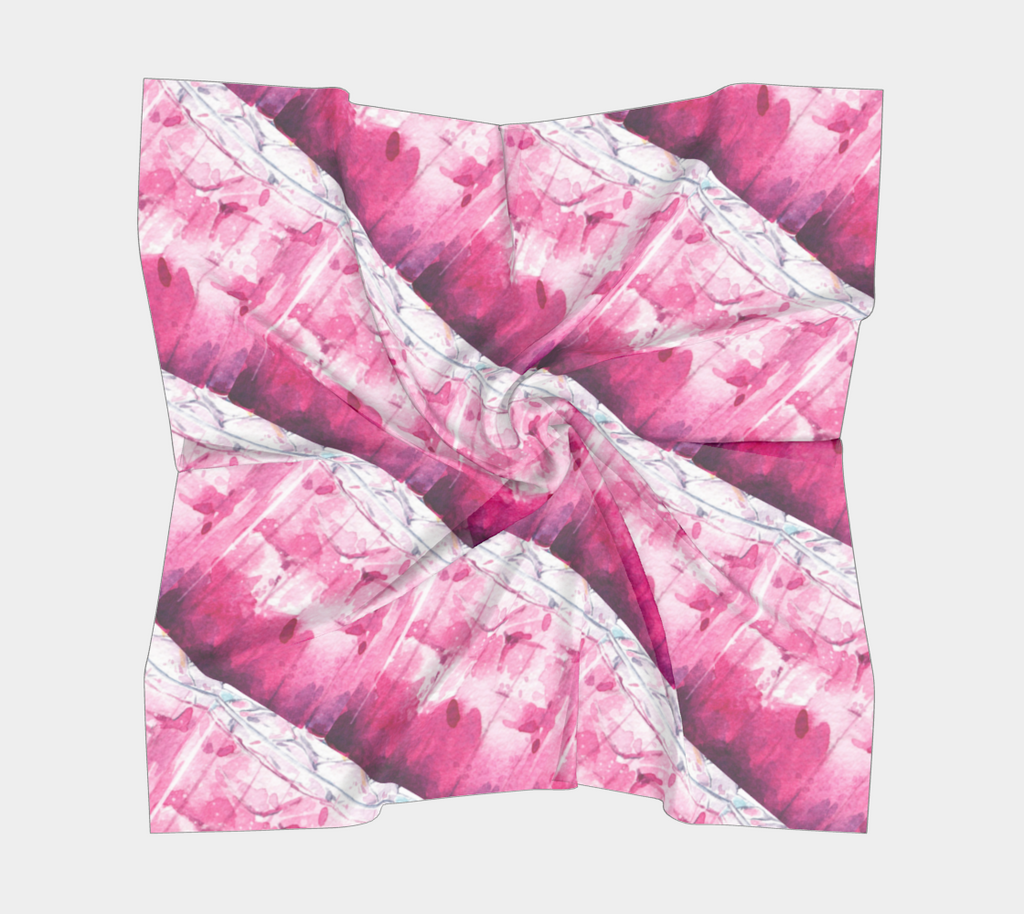 Lavender Lemonade Long Scarf Shawl
