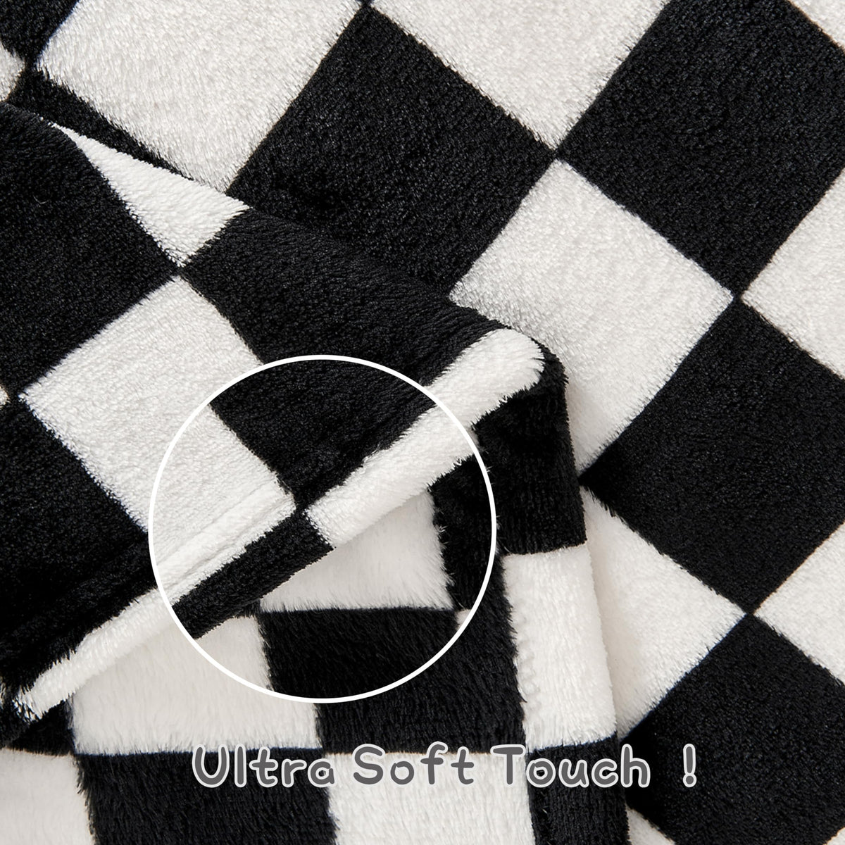 Yurhap Checkered Baby Blanket Fleece Baby Blankets Neutral for Boys Girls, Super Soft Warm Lightweight Infant Toddler Newborn Receiving Blankets for Crib Stroller, 30''x40'', Khaki