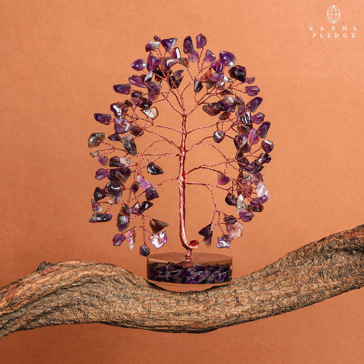 Rose Quartz Crystal Trees for Home Decor, Office Desk Decoration, Chakra Healing Crystals and Stone for Positive Energy, Money, Good Luck, Tree of Life Spiritual Birthday Gifts for Women and Mom