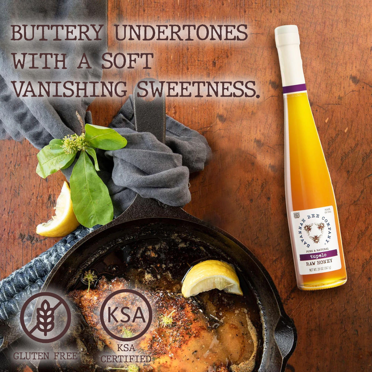 Savannah Bee Company Honey - Pure, Natural, Raw Honey