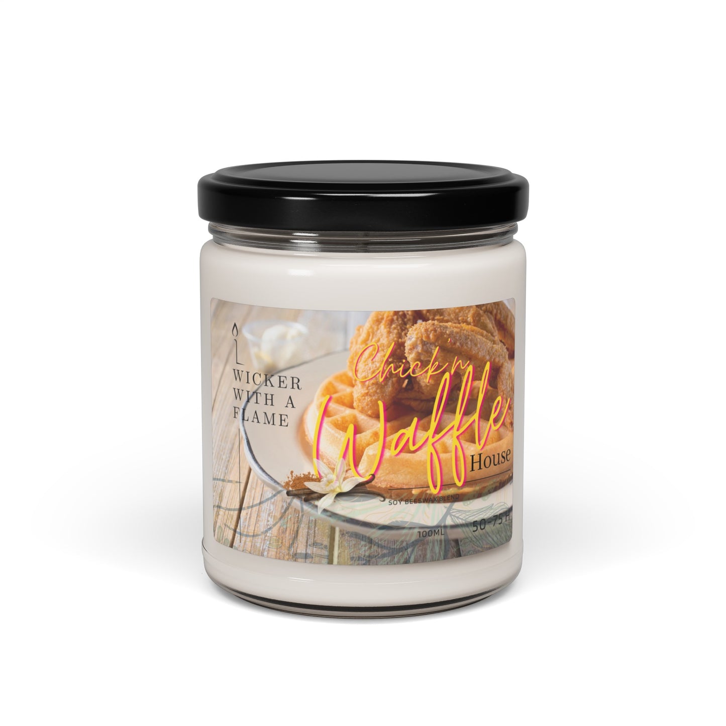 Chick'n & Waffle House Scented Soy Candle