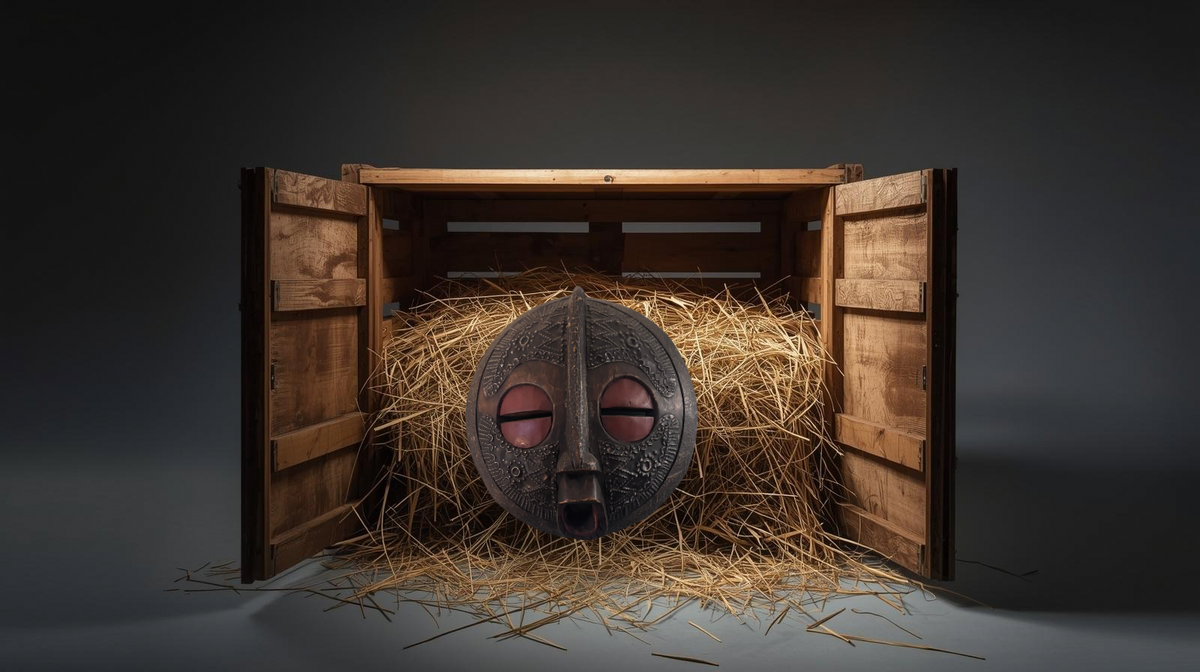 Authentic African Tribal Masks Ghana