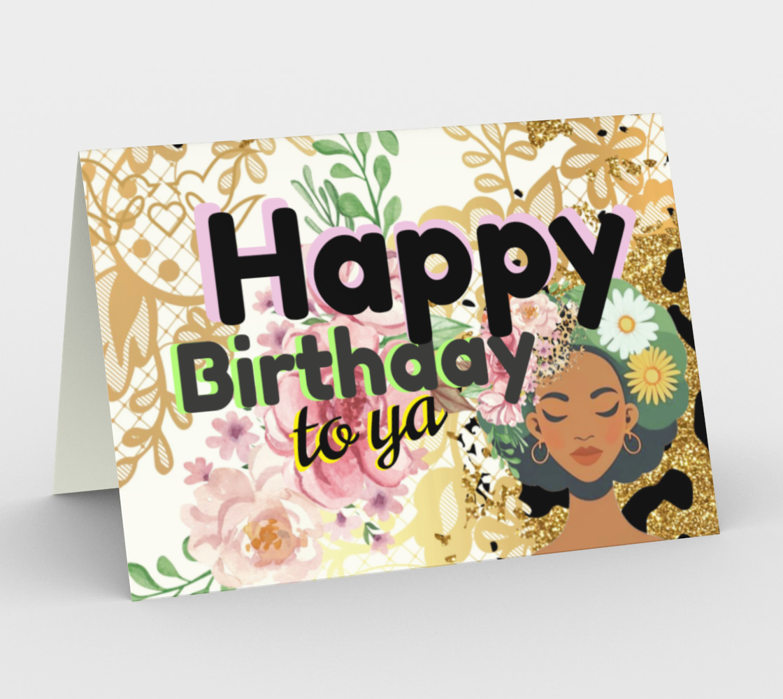 Wild Chyld Birthday Card (Blank)