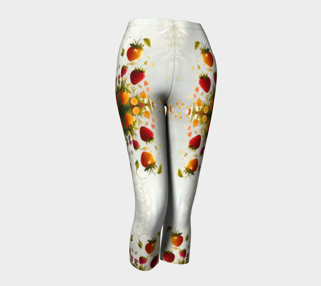Berry Burst Yoga Capri Pant