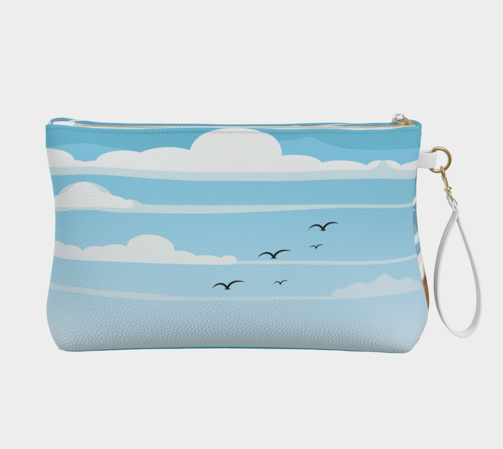 I am that Beach Wristlet hand wallet