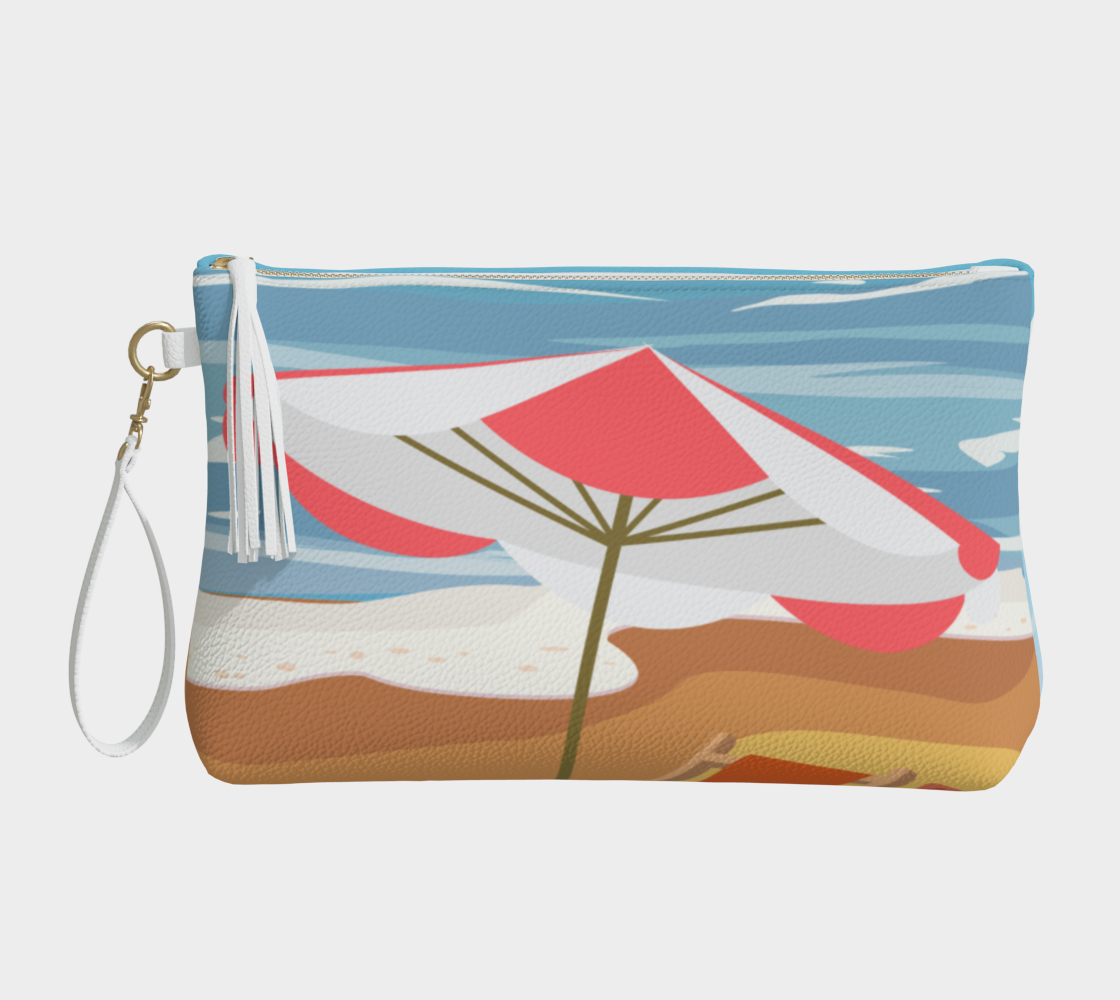 I am that Beach Wristlet hand wallet