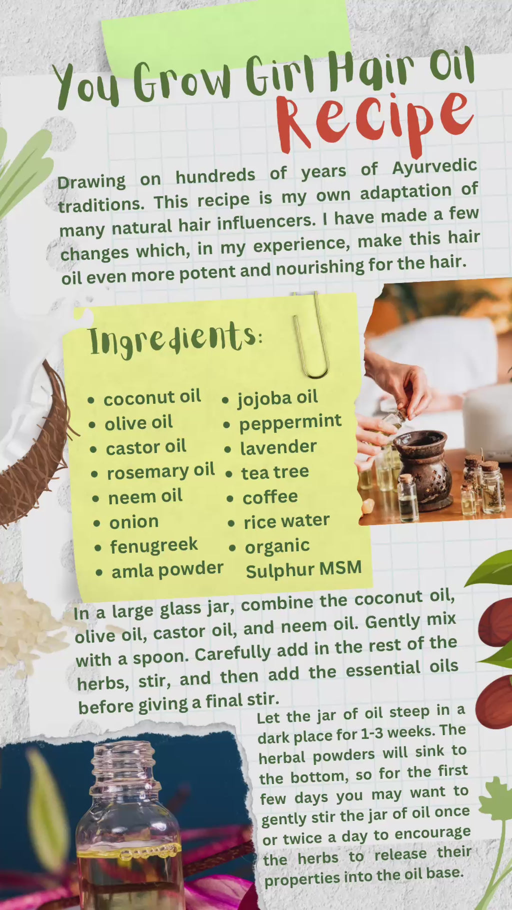 You Grow Girl Hair Oil, 2oz